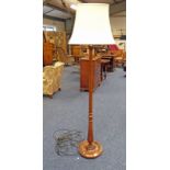 STANDARD LAMP WITH REEDED COLUMN