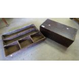 PINE BOX & PINE SEGMENTED TRAY