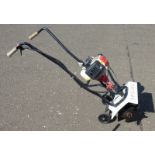 ECKMAN 2 STROKE PETROL CULTIVATOR Condition Report: The item has no fuel so is