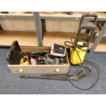 LAVOR POWER WASHER, JCB JIGSAW, BUSH SANDER,