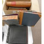 SELECTION OF LEATHER BOUND AND OTHER LEDGERS, SALES BOOKS,