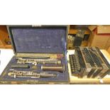 OBOE IN FITTED CASE AND A SQUEEZE BOX -2-