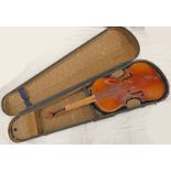 VIOLIN WITH 36 CM LONG 2 PIECE BACK,