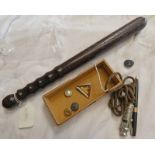 POLICE TRUNCHEON, ARP HUDSON & CO.