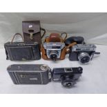 SELECTION OF CAMERA TO INCLUDE HALINA 3000 WITH HALINAR ANASTIGMAT 1:2.