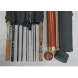 FLEXTEC XRD 44 SERIES FLY ROD, LOFT 4-PIECE AFTM 7/8 WITH BAG & TUBE,