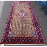 PERSIAN HAMADAN VILLAGE RUG WITH CULIHA DESIGN 295 X 143CM