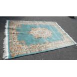 CHINESE RUG WITH FLORAL PATTERN LENGTH 282 CM X 184 CM