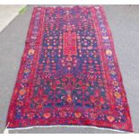 RED MIDDLE EASTERN RUG,