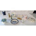 ROYAL CROWN DERBY POSIES JAM POT, MINTONS POT POURRI, ROYAL ALBERT JULY FORGET ME NOT CUP & SAUCER,