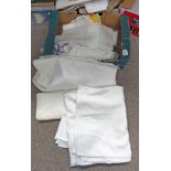 SELECTION LINEN TABLE CLOTHS,