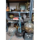 COPPER COAL HOOD, VARIOUS CINE SPOOLS WITH FILMS, CAST IRON BOAT PULLER, VARIOUS HORSE HARNESS,