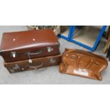 LEATHER SUITCASE,