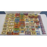 SELECTION OF MATCHBOX MODELS OF YESTERYEAR, LLEDO,