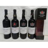 4 BOTTLES OF TAYLORS LATE BOTTLED VINTAGE PORT: 2003, 2007,