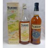 2 BOTTLES TAMDHU 10 YEAR OLD SINGLE MALT WHIKSY - BOTH 75CL,