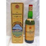 1 BOTTLE GLENLIVET 12 YEAR OLD PURE SINGLE MALT WHISKY - 75CL,