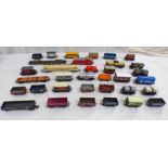 SELECTION OF VARIOUS ROLLING STOCK FROM HORNBY, PECO, AIRFIX ETC INCLUDING ESSO TANKER WAGON,