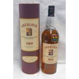 1 BOTTLE ABERLOUR 100 PROOF PURE SINGLE MALT WHISKY. ORIGINAL STRENGTH - 1 LITRE, 57.