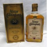 1 BOTTLE ALISTAIR CUNNINGHAM'S 50 YEARS BLENDED WHISKY - 75CL,