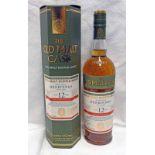 1 BOTTLE OF BENRINNES 12 YEAR OLD SINGLE MALT WHISKY, DISTILLED JANUARY 2004,