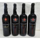 4 BOTTLES OF TAYLORS PORT: 3 BOTTLES OF FIRST ESTATE RESERVE PORT & 1 BOTTLE OF SELECT PORT