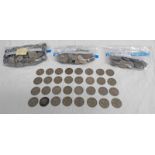 KGVI - QEII HALFCROWNS, SHILLINGS AND SIXPENCES TO INCLUDE 32 X KGVI HALFCROWNS,