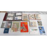 SELECTION OF VARIOUS STAMPS, FIRST DAY COVERS, ETC, TO INCLUDE ALBUMS, STOCKBOOKS, FOLDER OF G.