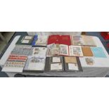 GOOD SELECTION OF GB STAMPS TO INCLUDE AN ALBUM OF ADDRESSED ENVELOPES 1943 - 1969 AND ANOTHER 1970