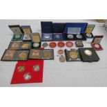 1990/1994 FRANCE COFFRET TUNNEL SOUS LA MANCHE 2-COIN SET, IN CASE OF ISSUE, WITH C.O.