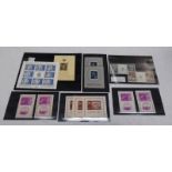 SELECTION OF YUGOSLAVIA/CROATIA STAMPS AND MIN SHEETS TO INCLUDE 1949 TRAINS MINIATURE SHEETS