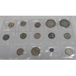 SELECTION OF VARIOUS UK & COMMONWEALTH SILVER COINAGE TO INCLUDE 1902 & 1903 EDWARD VII HALFCROWNS,