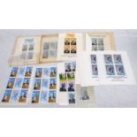 SELECTION OF STAMPS COMMEMORATING THE LIFE OF CHANCELLOR KONRADE ADENAUER TO INCLUDE 11 X 1967