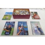 SELECTION OF VARIOUS LOOSE STAMPS & 1998-2002 OPEN CHAMPIONSHIP OFFICIAL PROGRAMMES