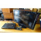 PANASONIC VIERA 32" TELEVISION & DVD PLAYER