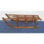 EARLY 20TH CENTURY PINE SLEDGE