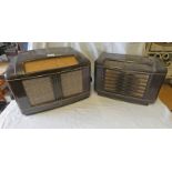 BAKELITE CASED MULLARD RADIO RECEIVER & BAKELITE CASED G.E.