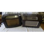 BAKELITE CASED G MARCONI RADIO RECEIVER & BAKELITE CASED G.E.