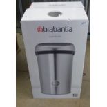 BRABANTIA TOUCH BIN IN BOX 60L Condition Report: Bin is still in original wrapping