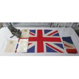 2 UNION JACK FLAGS,