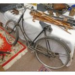 RALEIGH ALL STEEL BICYCLE WITH TERRY SADDLE