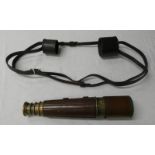 FOUR DRAW BRASS SPOTTING SCOPE BY BROADHURST CLARKSON & CO