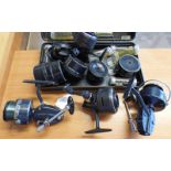 2 ALAN 501 SPINNING REELS,