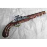 19TH CENTURY 16 BORE PERCUSSION SERVICE PISTOL, 23.