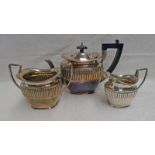 SILVER 3 PIECE TEASET,