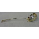 GEORGE III SILVER SOUP LADLE BY RICHARD RUGG,