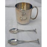 SILVER MUG,