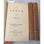 THE ALBUM IN THREE HALF LEATHER BOUND VOLUMES - 1822