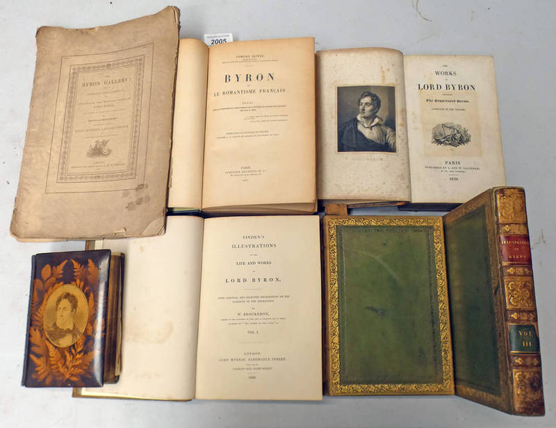 FINDENS ILLUSTRATIONS OF THE LIFE AND WORKS OF LORD BYRON BY W.