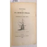 SKETCHES FROM ST GEORGES FIELDS BY GIORGIONE DI CASTEL CHIUSO - 1820 1ST EDITION